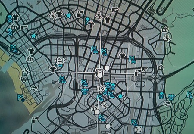GTA 5 map