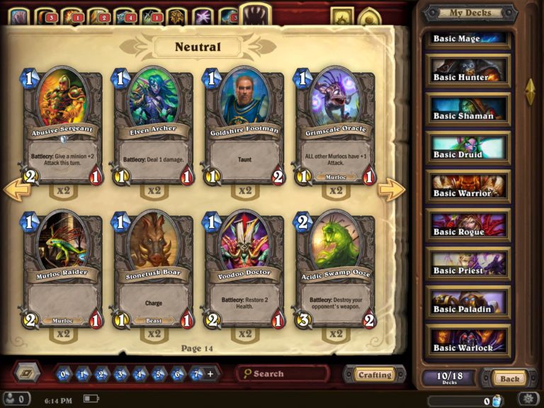 Hearthstone Trading Cards With Friends